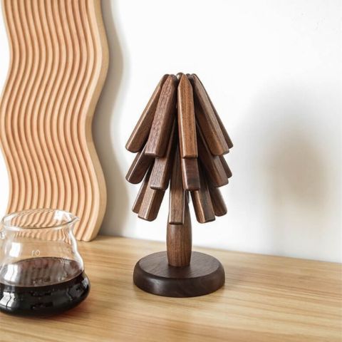 TableTree™ - Sets de table artistiques en noyer