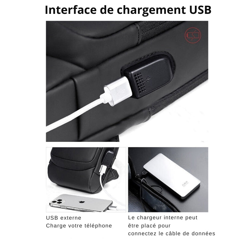 SafeTrip Sacoche antivol USB