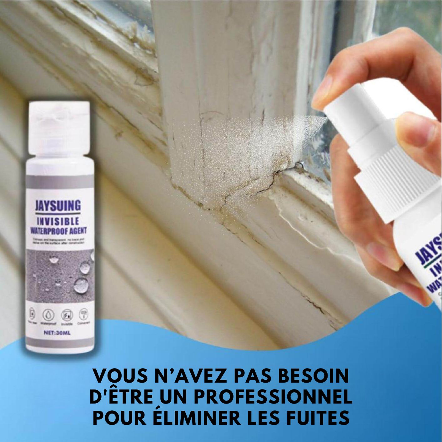 ProSpray™ | Spray imperméable | 1+2 GRATUITS