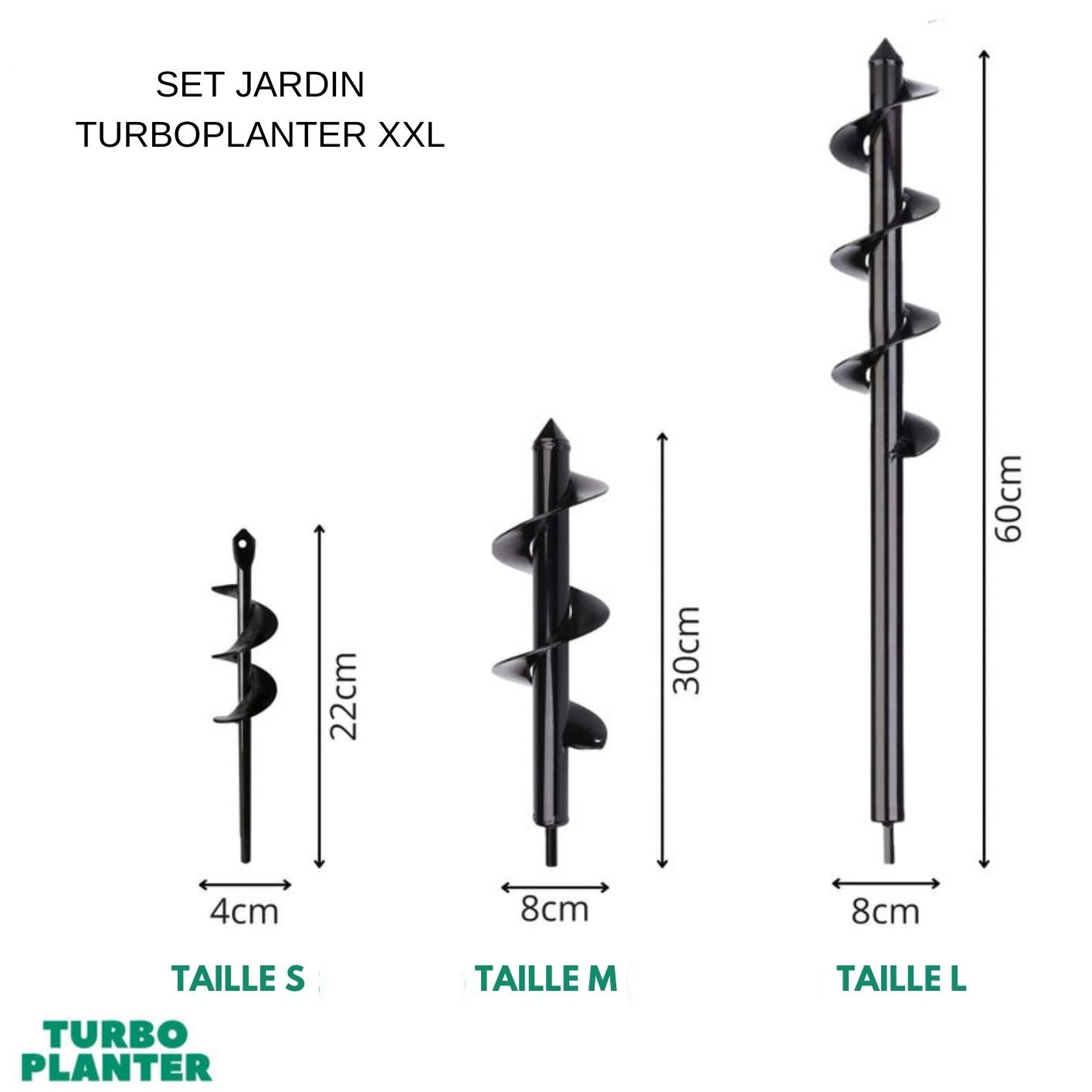 Set Jardin TURBOPLANTER XXL