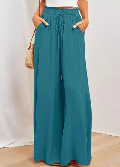 IMIDA™ - Pantalons longs à taille haute