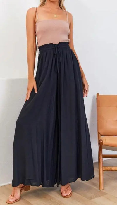 IMIDA™ - Pantalons longs à taille haute