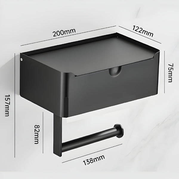 Porte-rouleau de papier toilette multifonctionnel