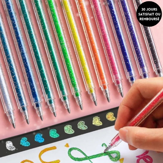 CraftPen™ - Ensemble de stylos gel (18 pièces)