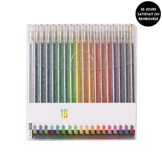 CraftPen™ - Ensemble de stylos gel (18 pièces)