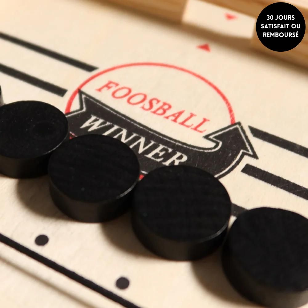 FoosballPalet™ - Soyez le premier à vous débarrasser de tous vos disques !