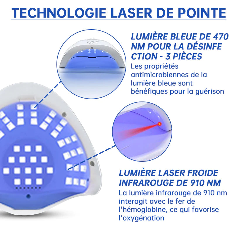 PureNailMC | Appareil de thérapie laser fongique - votre arme secrète contre la mycose des ongles