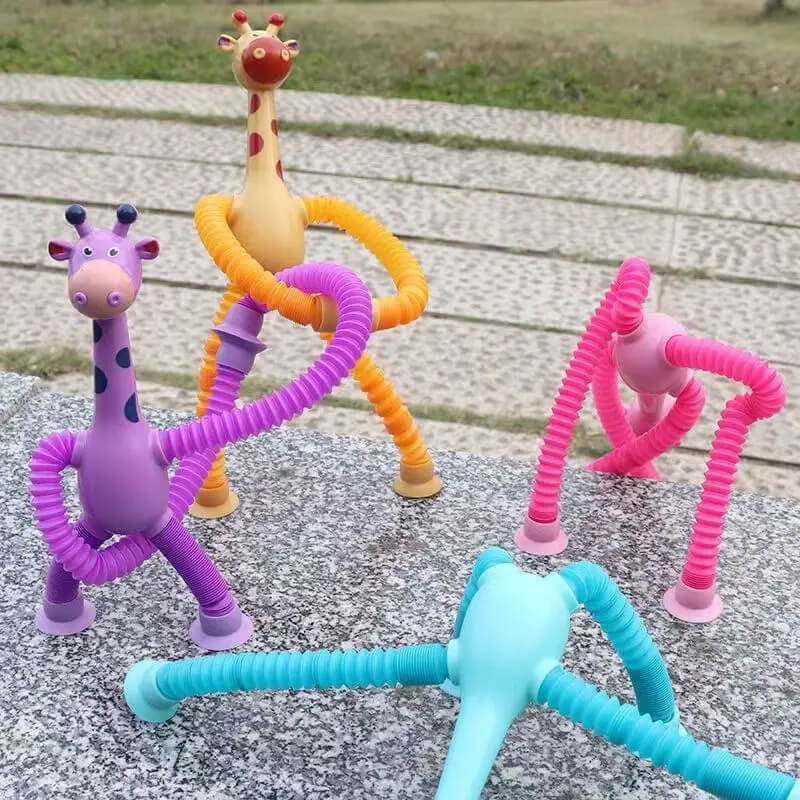 Set de Girafes Flexibles (ensemble 4 pièces)