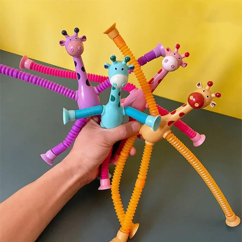 Set de Girafes Flexibles (ensemble 4 pièces)