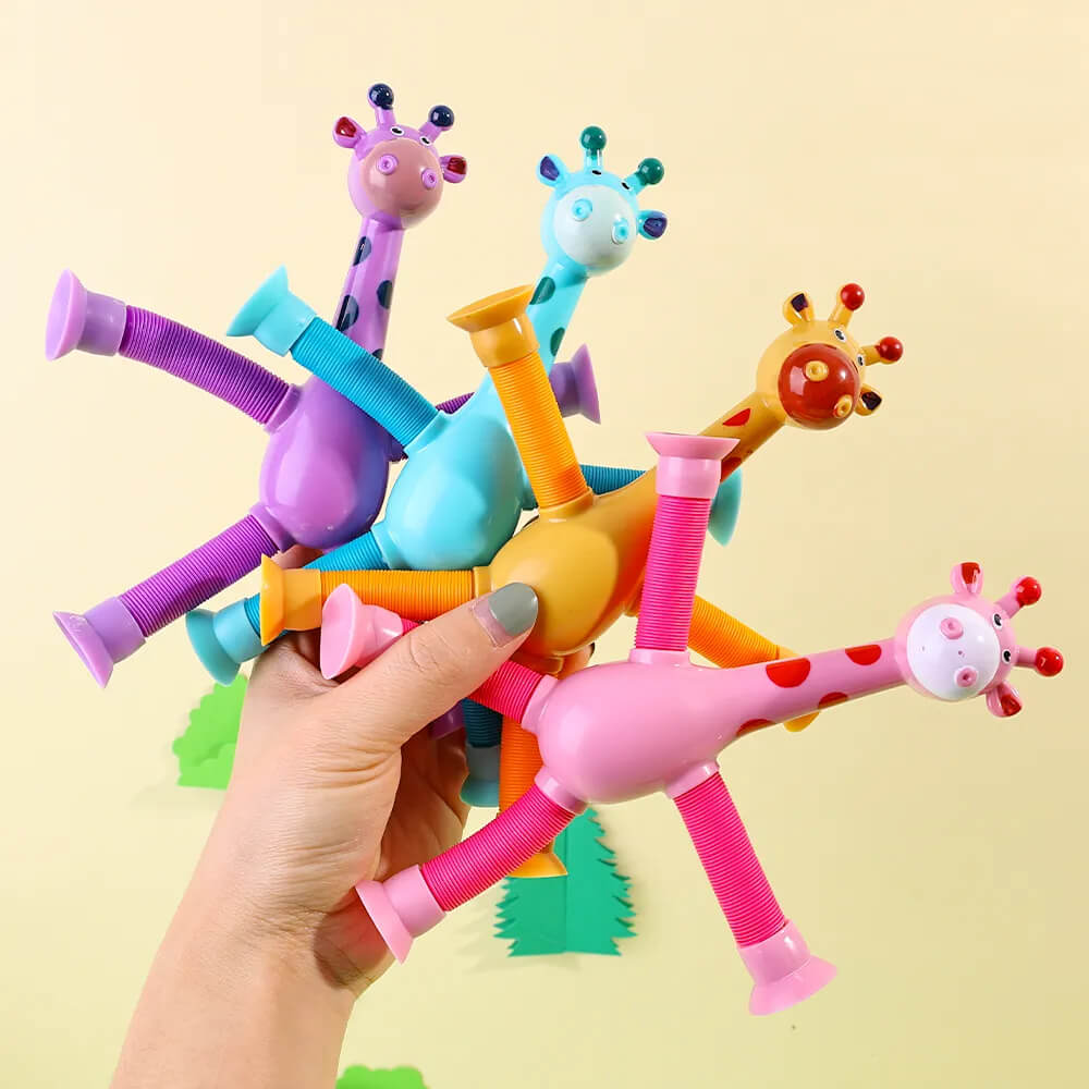 Set de Girafes Flexibles (ensemble 4 pièces)