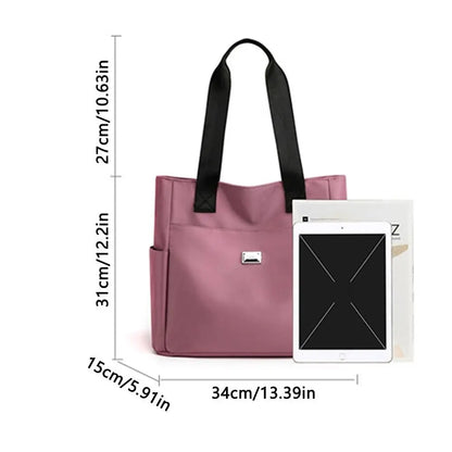 NylonX - Sac Bandoulière Multi-Poches Imperméable
