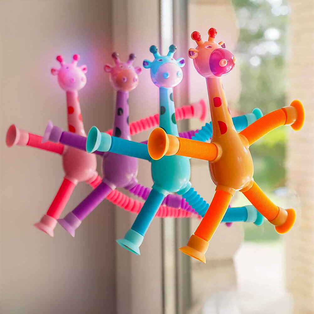 Set de Girafes Flexibles (ensemble 4 pièces)