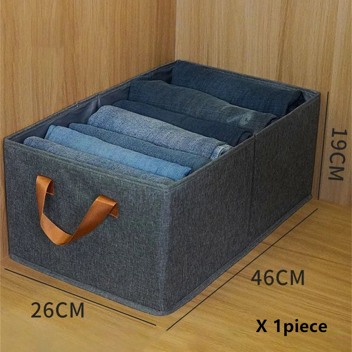 Lot de 5 Boîte de Rangement Pliable Visi-Comfy