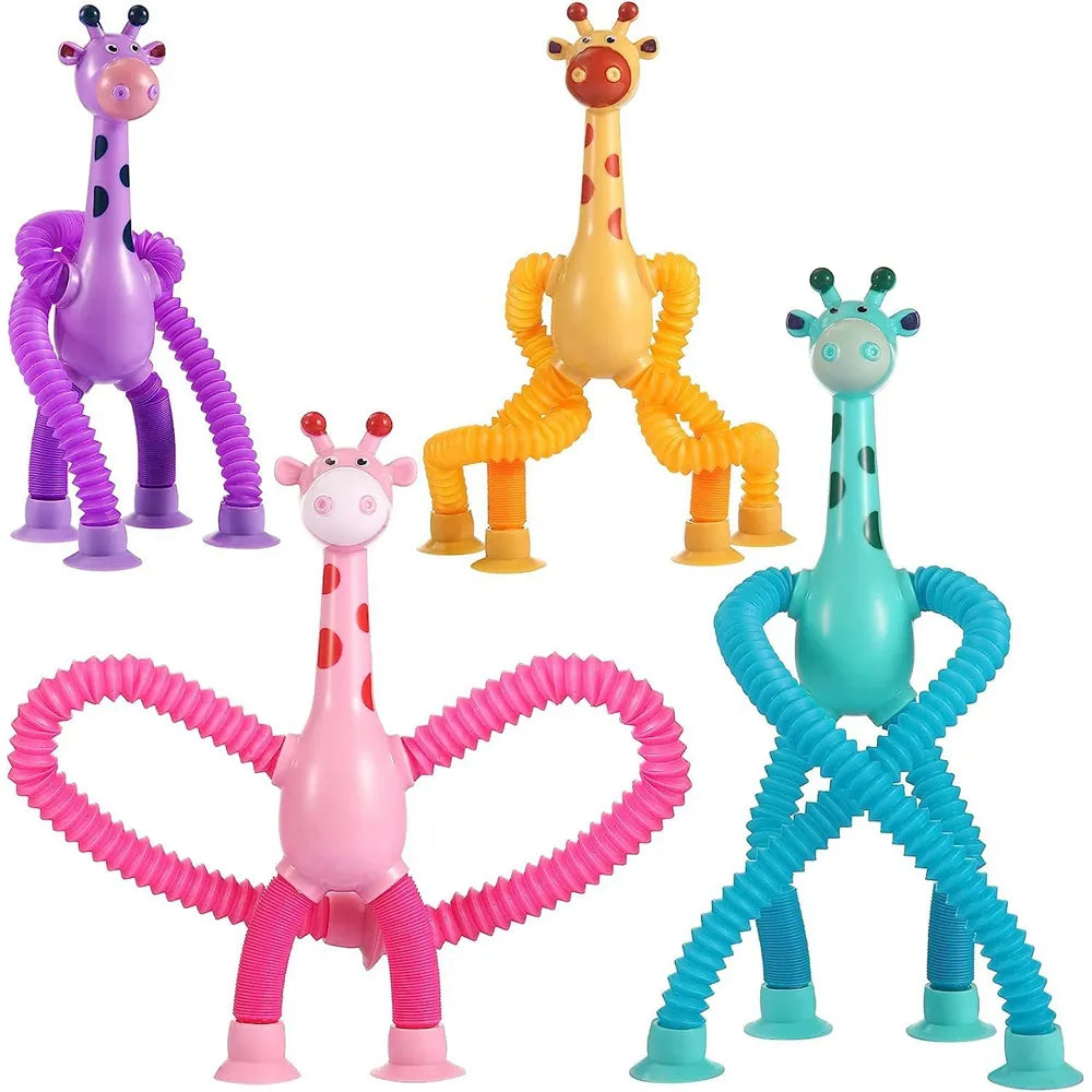 Set de Girafes Flexibles (ensemble 4 pièces)