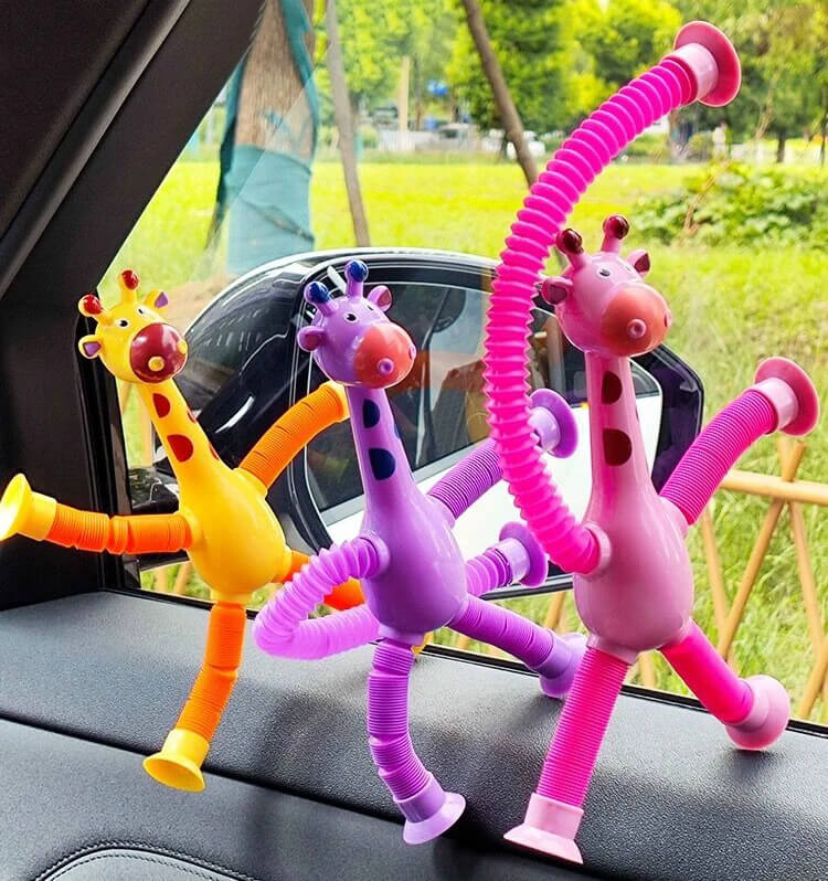 Set de Girafes Flexibles (ensemble 4 pièces)