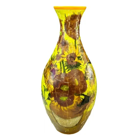 ✨Vase puzzle artistique 3D à thème saisonnier 🌸 Un cadeau parfait 🎁