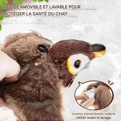 Jouet oiseau interactif | Offrez des heures d’amusement à votre chat