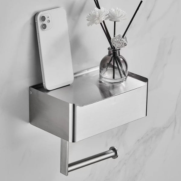 Porte-rouleau de papier toilette multifonctionnel