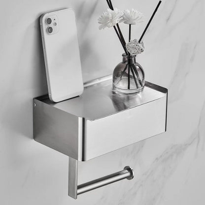 Porte-rouleau de papier toilette multifonctionnel