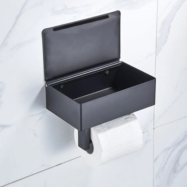 Porte-rouleau de papier toilette multifonctionnel