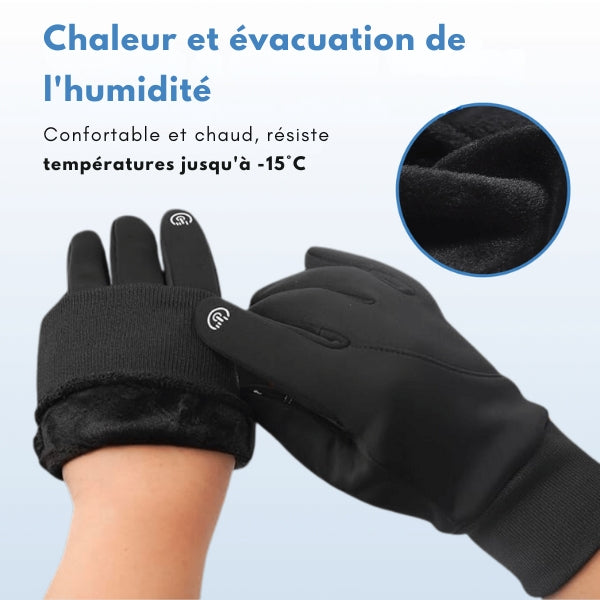 ThermoGrip Gants Chaleur | 1+1 GRATUIT