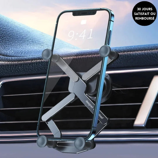 Xholdr™ - Support de téléphone de voiture à montage sur grille d'aération invisible