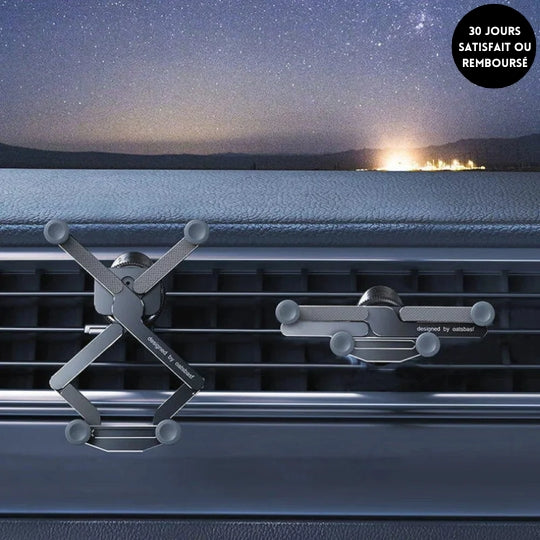 Xholdr™ - Support de téléphone de voiture à montage sur grille d'aération invisible