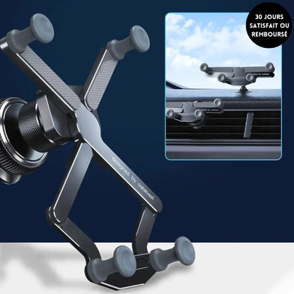 Xholdr™ - Support de téléphone de voiture à montage sur grille d'aération invisible