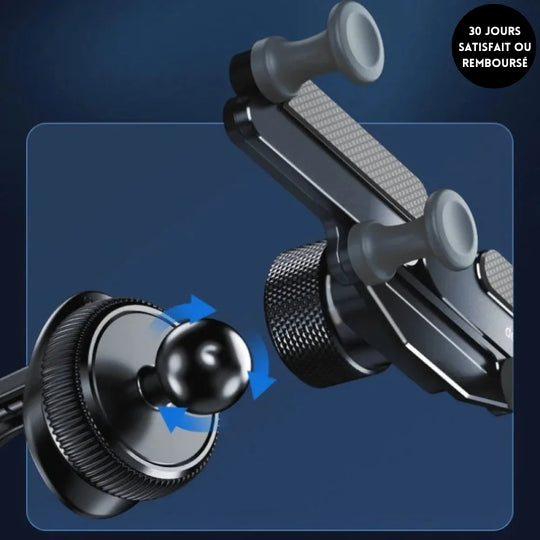 Xholdr™ - Support de téléphone de voiture à montage sur grille d'aération invisible