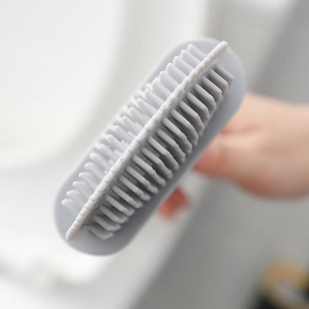 Brosse de toilette en silicone Hussea