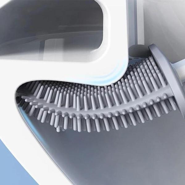 Brosse de toilette en silicone Hussea