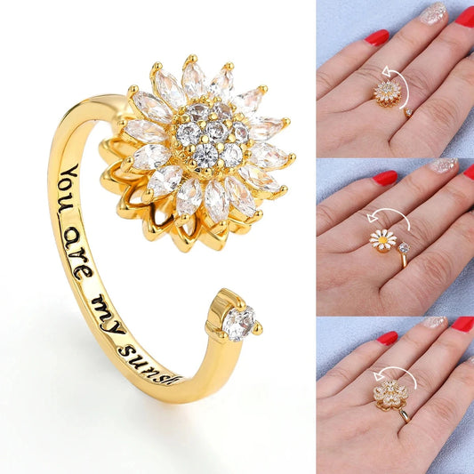 Bague d'Anxiété Ajustable - Sérénity™